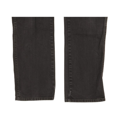 Wrangler Wesley Men Black Straight Regular Jeans W33 L34