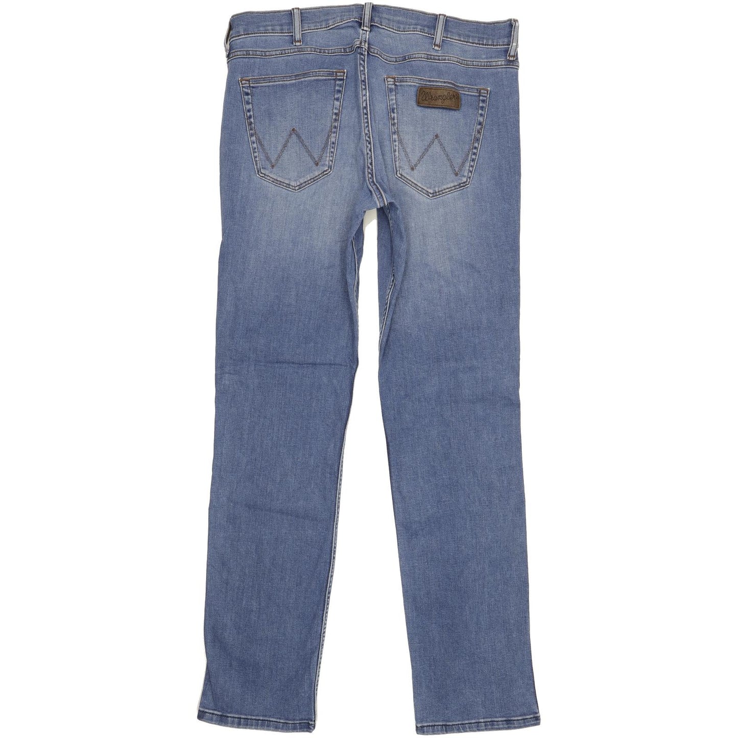 Wrangler Greensboro Men Blue Straight Regular Jeans W34 L33