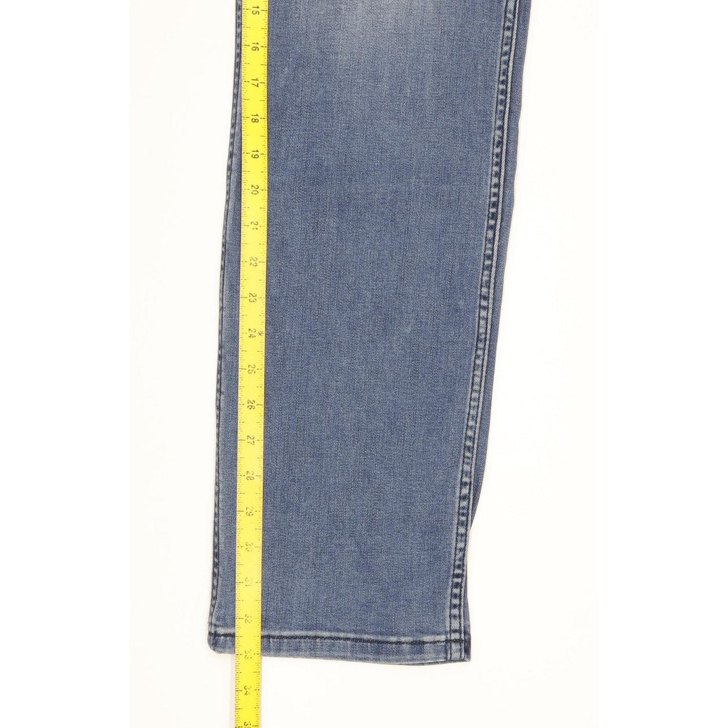 Wrangler Greensboro Men Blue Straight Regular Jeans W34 L33