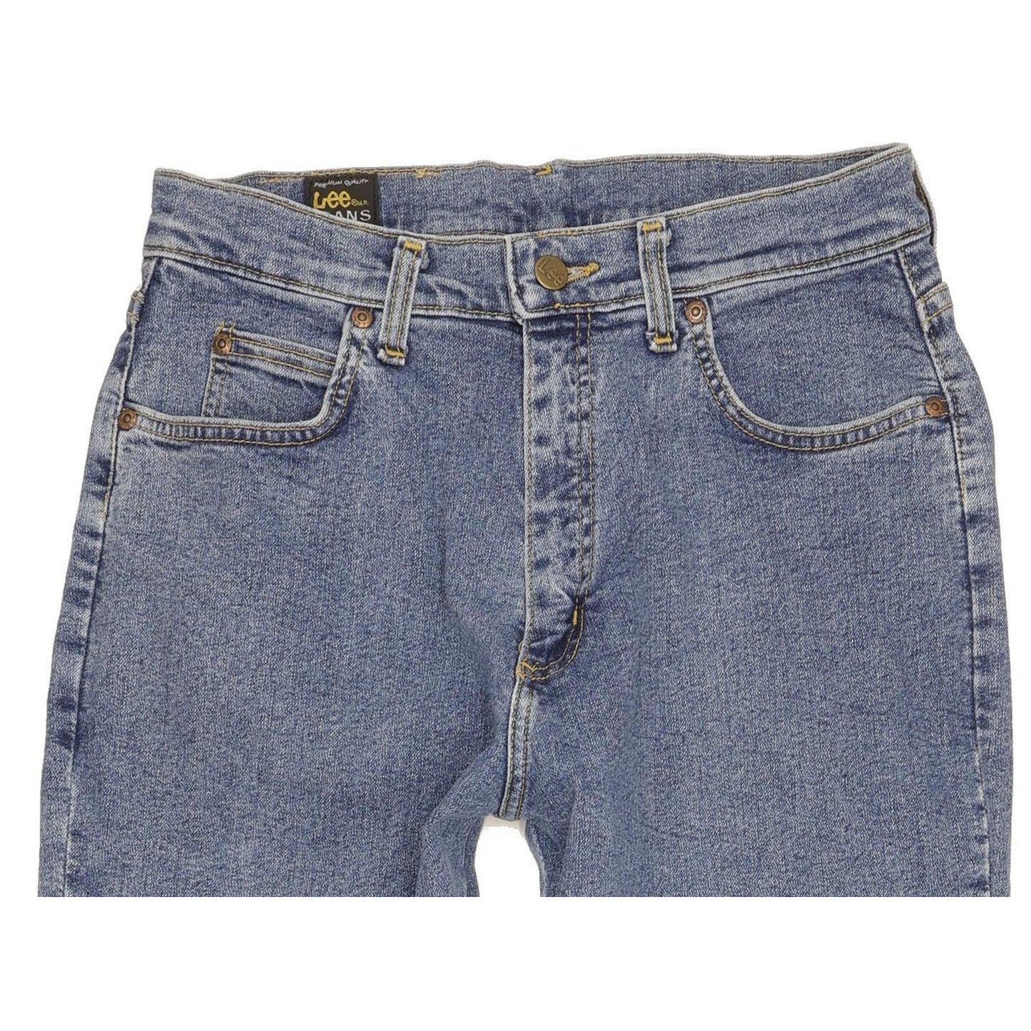 Lee Dallas Men Blue Straight Regular Stretch Jeans W32 L30