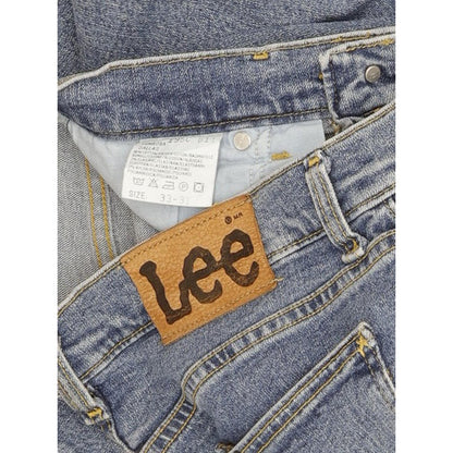 Lee Dallas Men Blue Straight Regular Stretch Jeans W32 L30