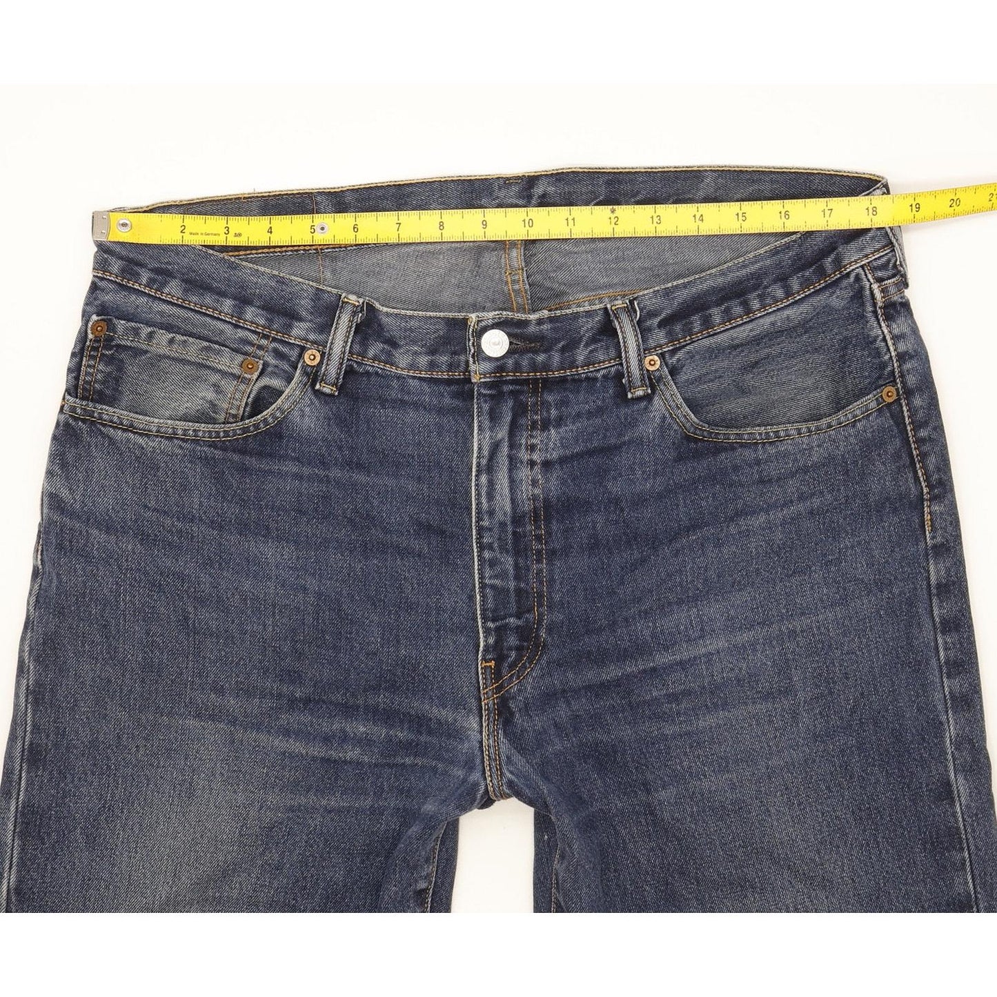 Levi's 751 Men Blue Straight Regular Jeans W37 L33