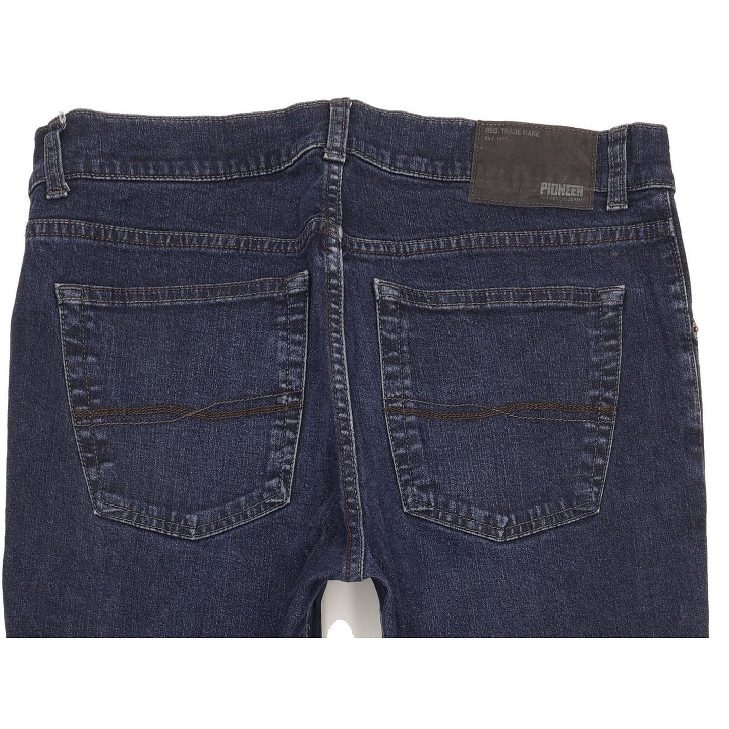 Pioneer Men Blue Straight Regular Stretch Jeans W34 L31