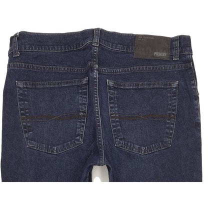 Pioneer Men Blue Straight Regular Stretch Jeans W34 L31