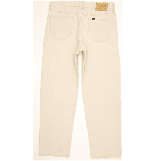 Lee Kansas Men Beige Straight Regular Jeans W36 L30