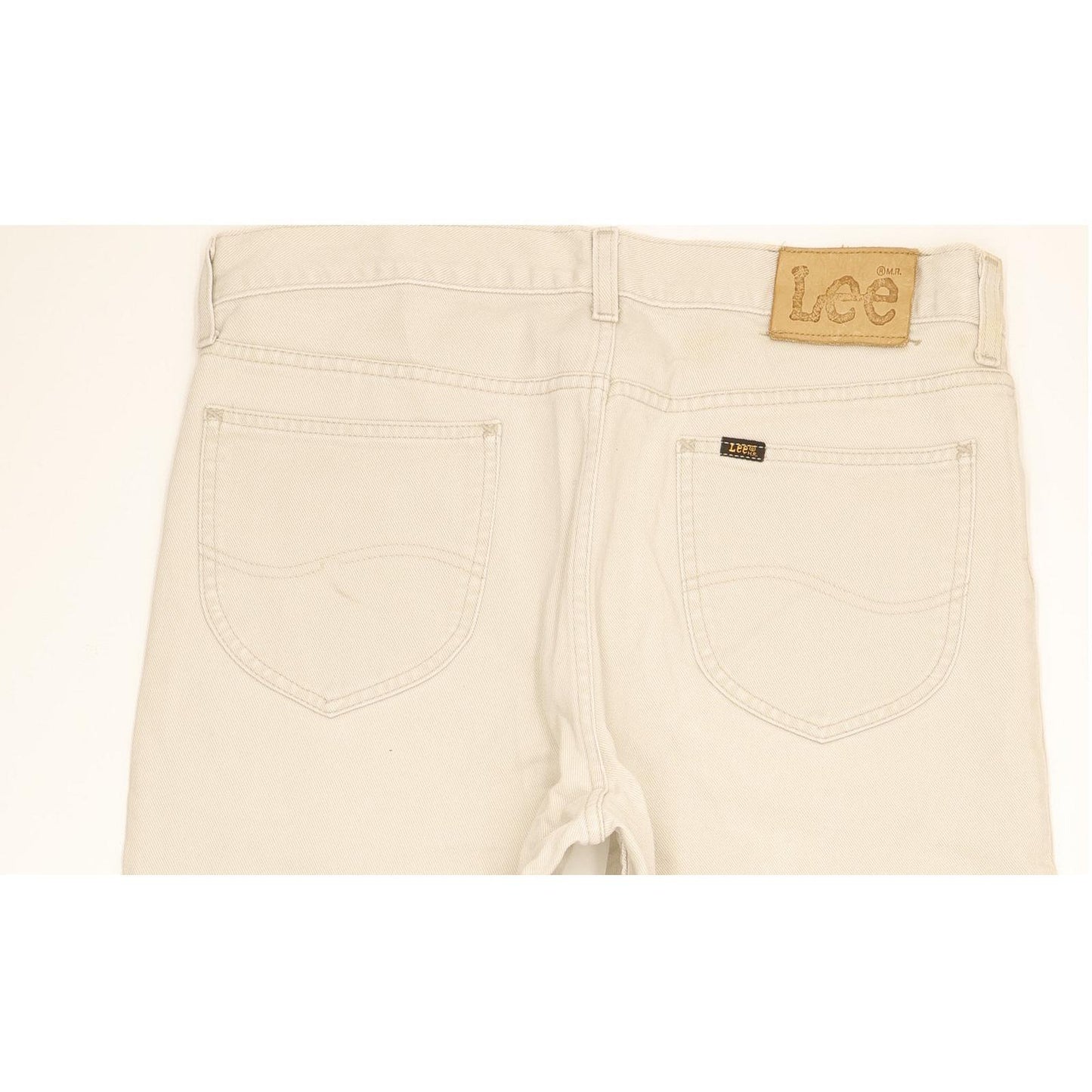 Lee Kansas Men Beige Straight Regular Jeans W36 L30