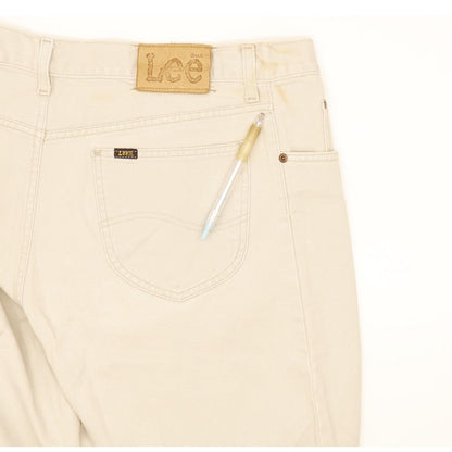 Lee Kansas Men Beige Straight Regular Jeans W36 L30