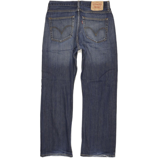 Levi's 758 Men Blue Straight Regular Jeans W31 L30