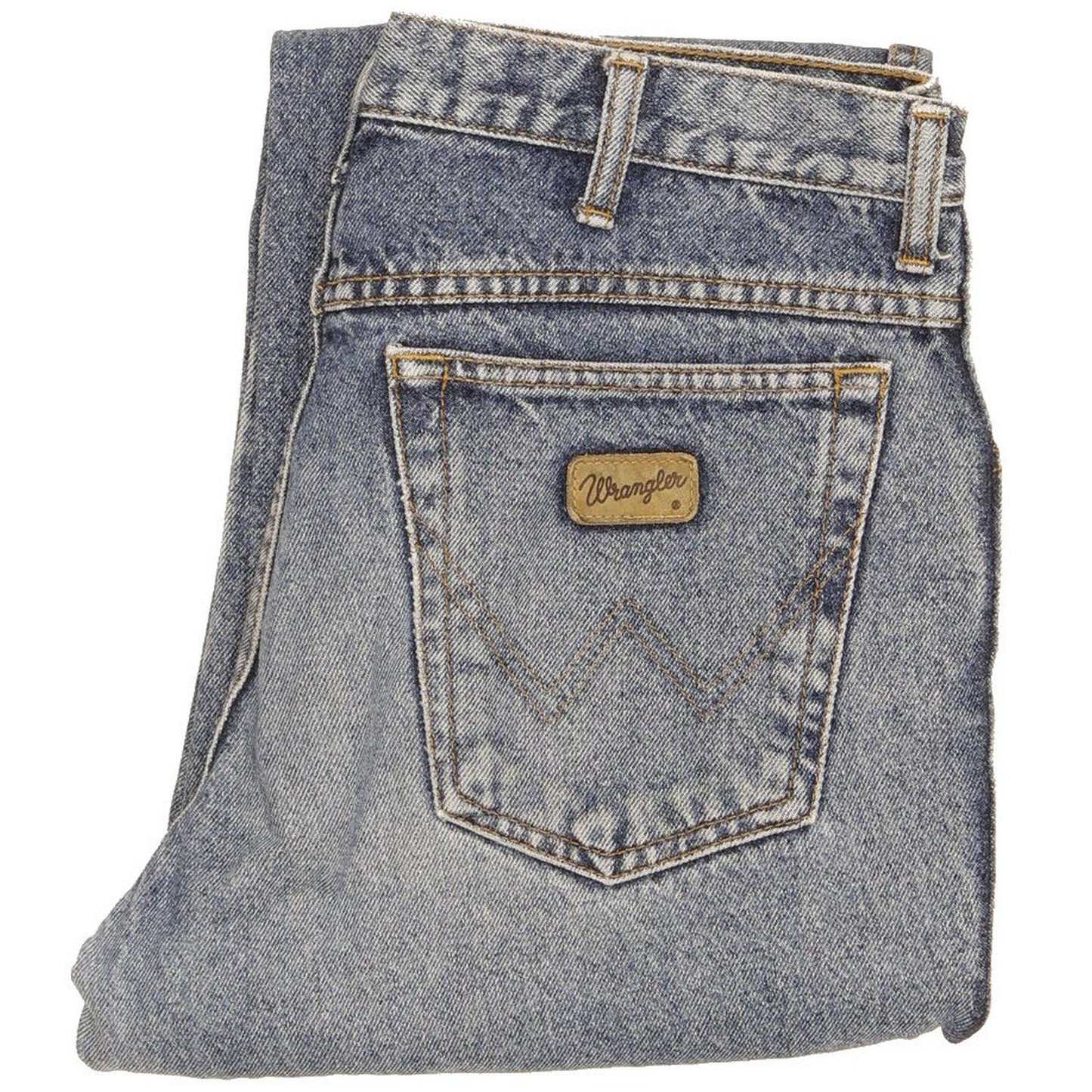 Wrangler Men Blue Straight Regular Jeans W32 L32