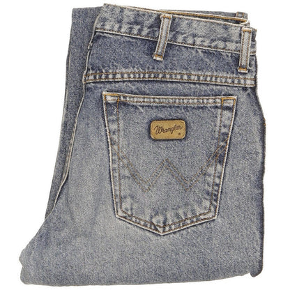 Wrangler Men Blue Straight Regular Jeans W32 L32