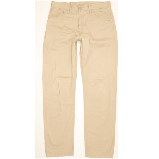 Levi's 521 Men Beige Straight Regular Jeans W32 L32