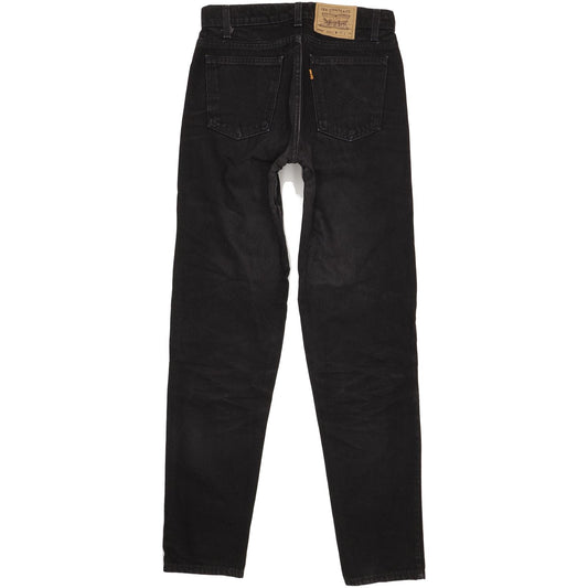 Levi's 550 Made in USA Men Black Straight Regular Jeans W31 L34
