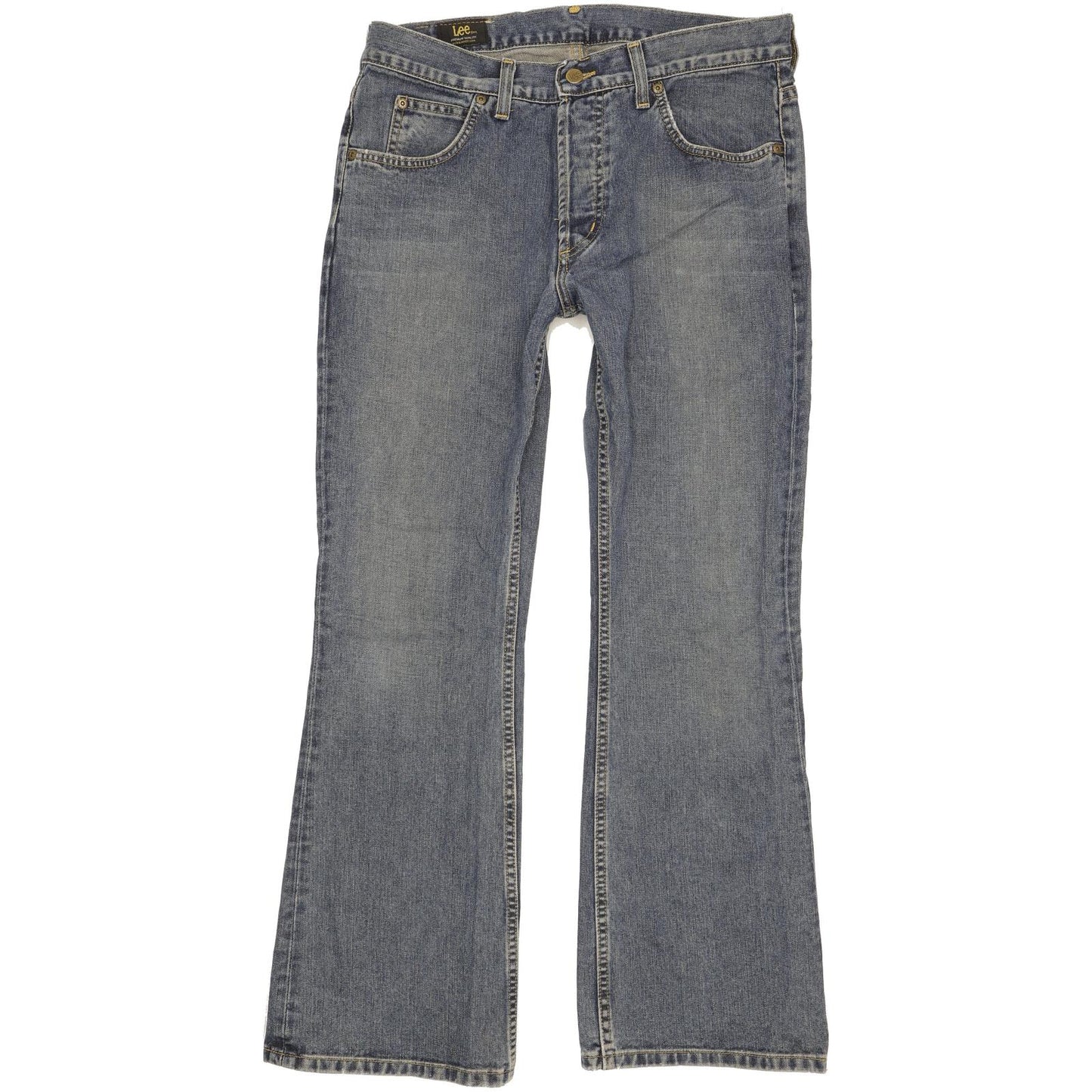 Lee Denver Men Blue Bootcut Regular Jeans W34 L30