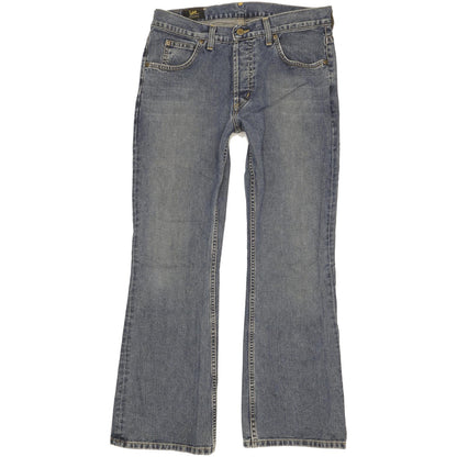 Lee Denver Men Blue Bootcut Regular Jeans W34 L30