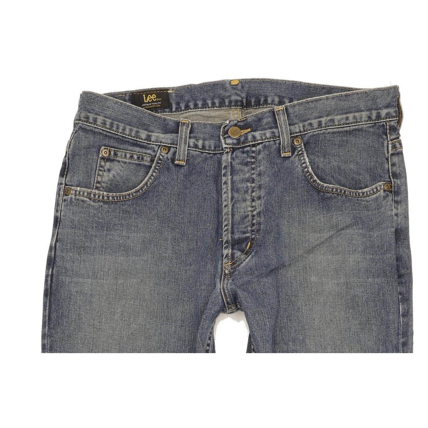 Lee Denver Men Blue Bootcut Regular Jeans W34 L30
