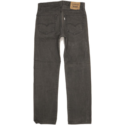 Levi's 505 Men Grey Straight Regular Jeans W32 L30