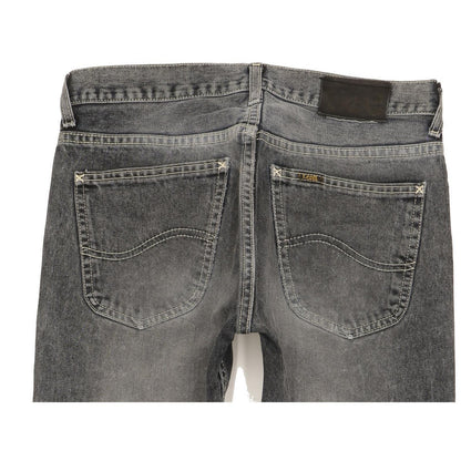 Lee Freeburn Men Grey Straight Slim Jeans W31 L32