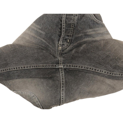 Lee Freeburn Men Grey Straight Slim Jeans W31 L32