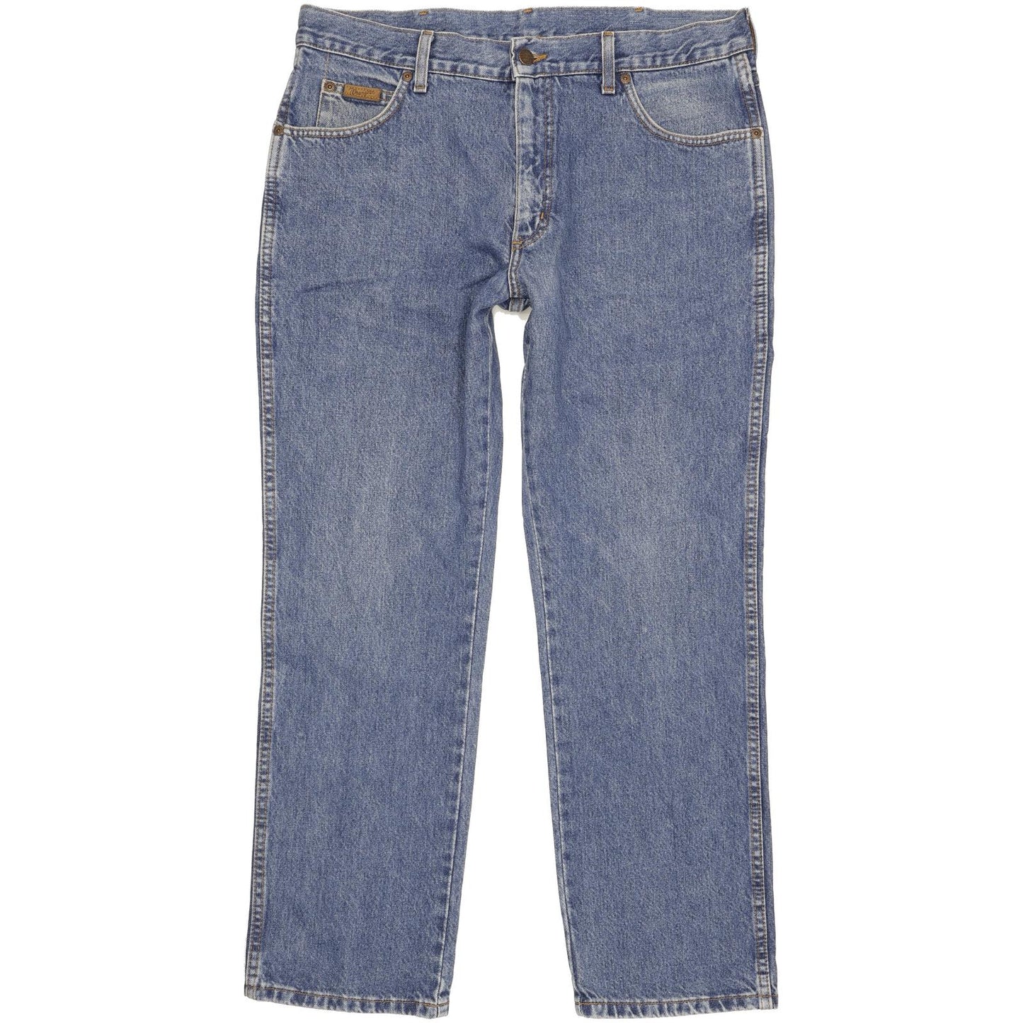 Wrangler Texas Men Blue Straight Regular Jeans W36 L30