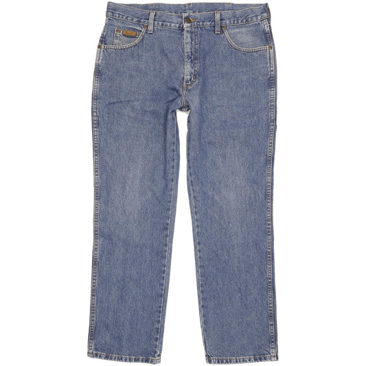 Wrangler Texas Men Blue Straight Regular Jeans W36 L30