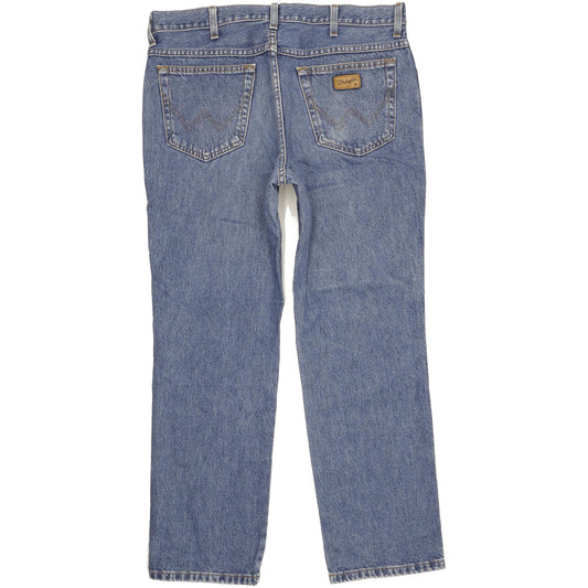 Wrangler Texas Men Blue Straight Regular Jeans W36 L30