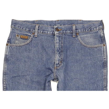 Wrangler Texas Men Blue Straight Regular Jeans W36 L30