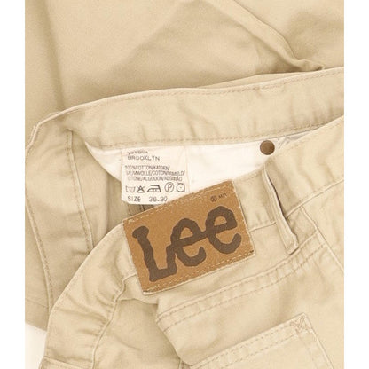 Lee Brooklyn Men Beige Straight Regular Jeans W36 L30