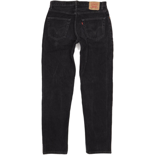 Levi's 550 Men Black Straight Relaxed Jeans W34 L35