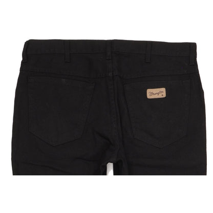 Wrangler Texas Men Black Straight Regular Jeans W36 L30