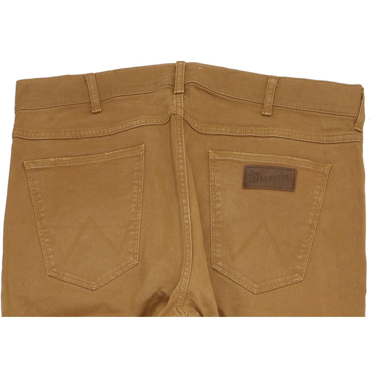 Wrangler Greensboro Men Brown Straight Regular Jeans W38 L31