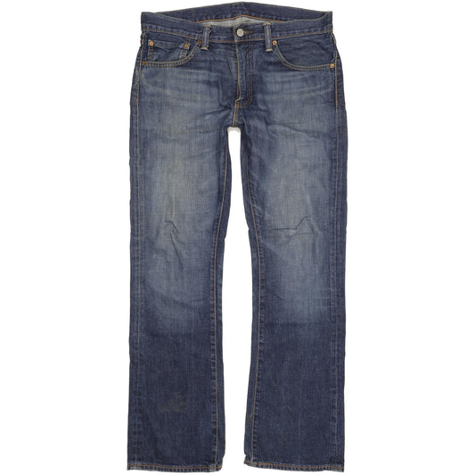Levi's 527 Men Blue Bootcut Slim Jeans W34 L33