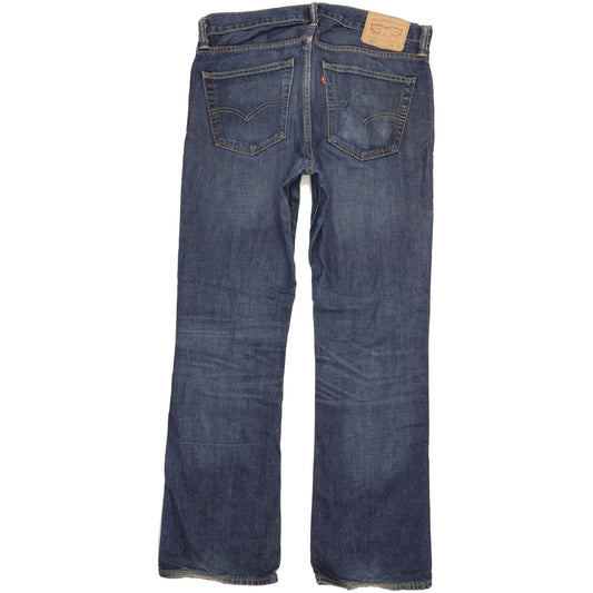 Levi's 527 Men Blue Bootcut Slim Jeans W34 L33
