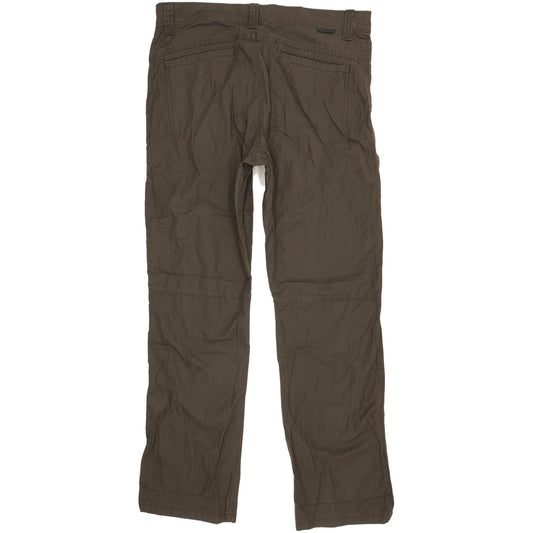 Wrangler Men Grey Straight Regular Stretch Jeans W34 L31