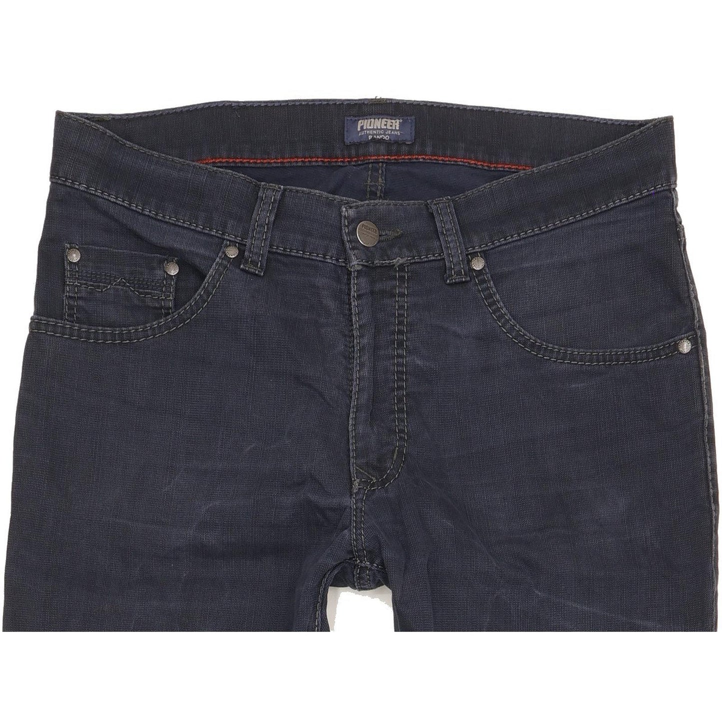 Pioneer Rando Men Blue Straight Regular Stretch Jeans W33 L28