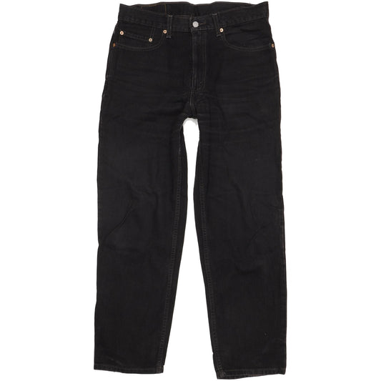 Levi's 550 Men Black Straight Relaxed Jeans W34 L31