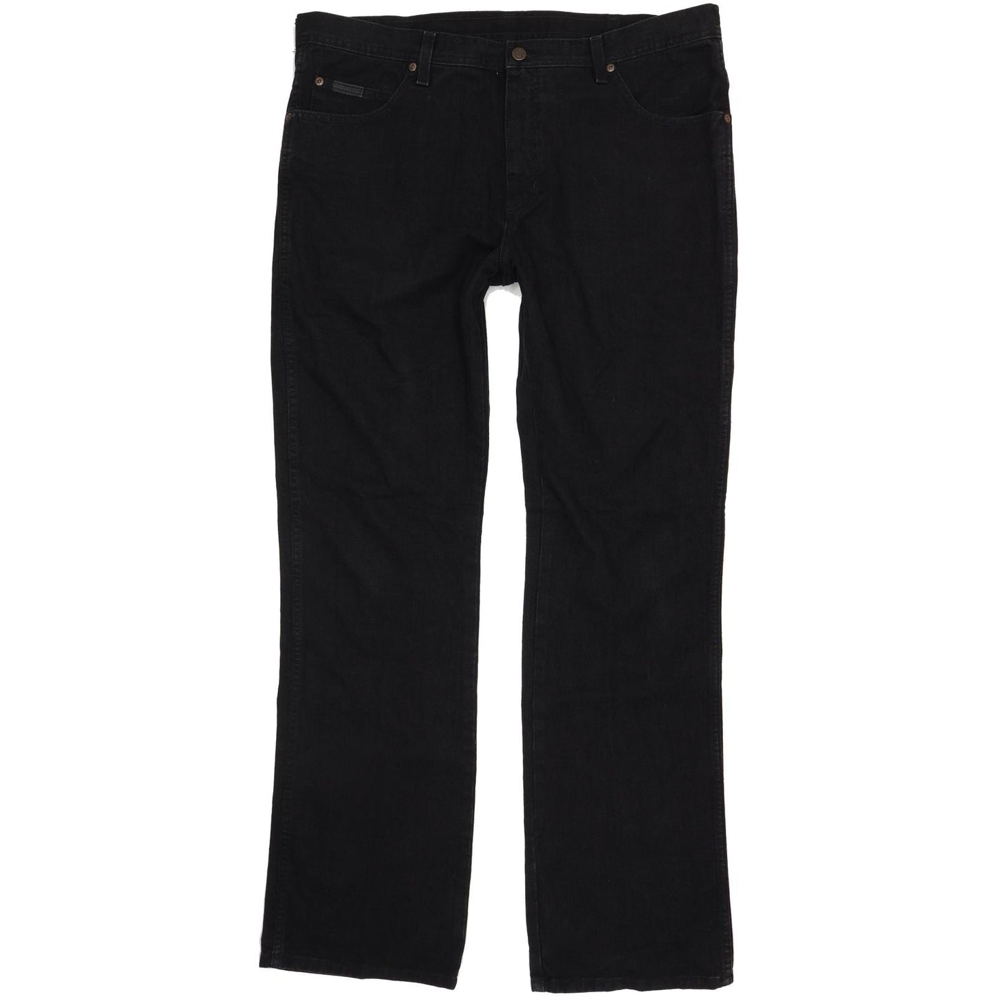 Wrangler Roxboro Men Black Straight Regular Jeans W39 L35