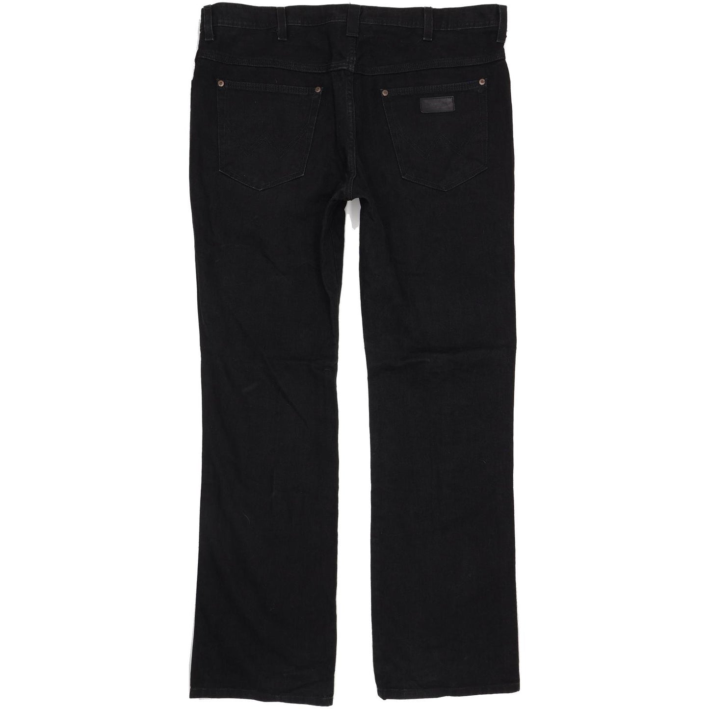 Wrangler Roxboro Men Black Straight Regular Jeans W39 L35