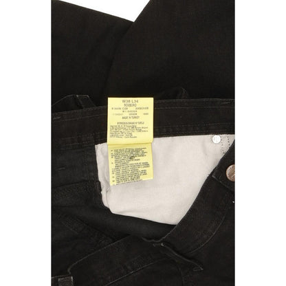 Wrangler Roxboro Men Black Straight Regular Jeans W39 L35