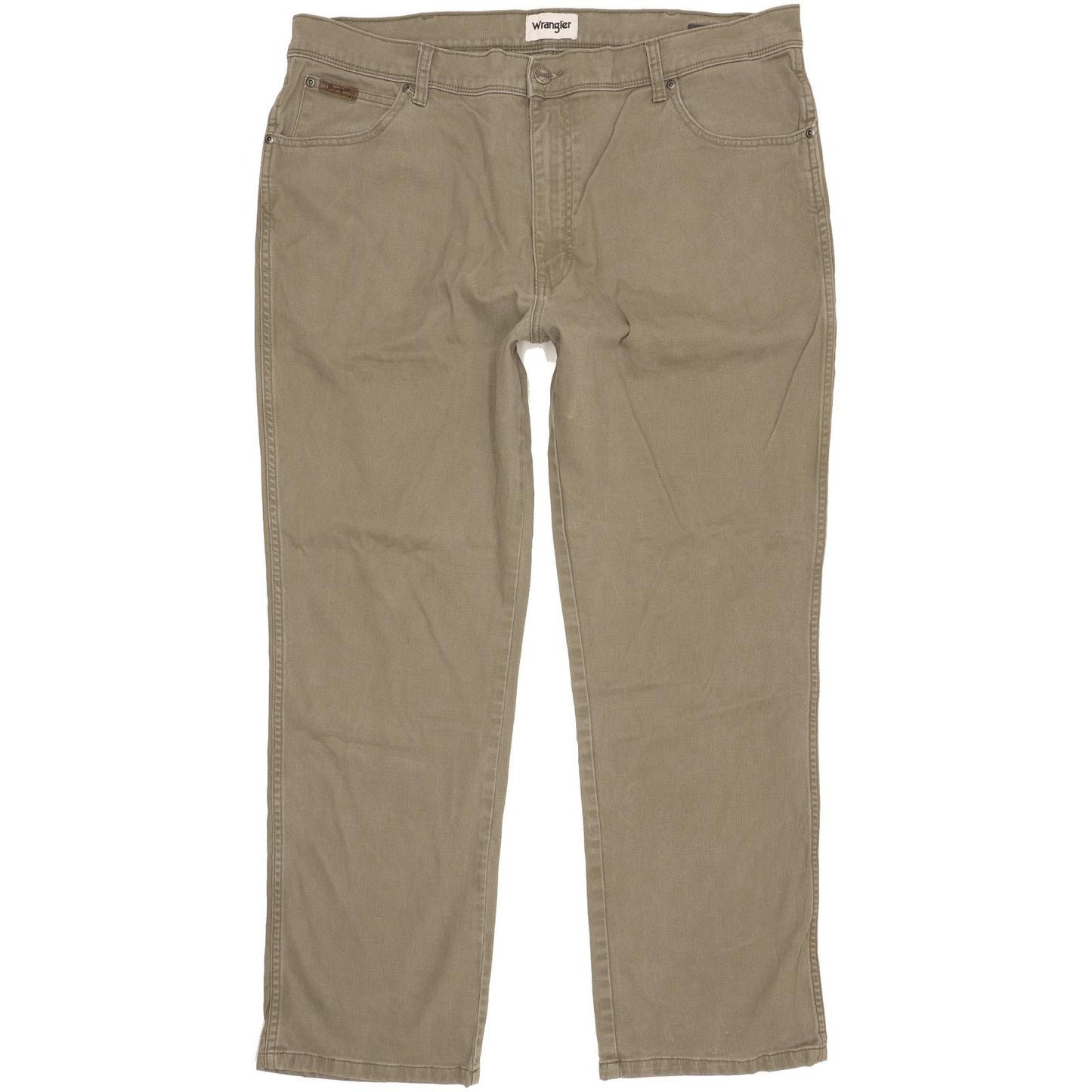 Wrangler Texas Men Green Straight Regular Stretch Jeans W40 L30