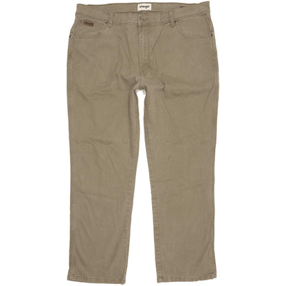 Wrangler Texas Men Green Straight Regular Stretch Jeans W40 L30