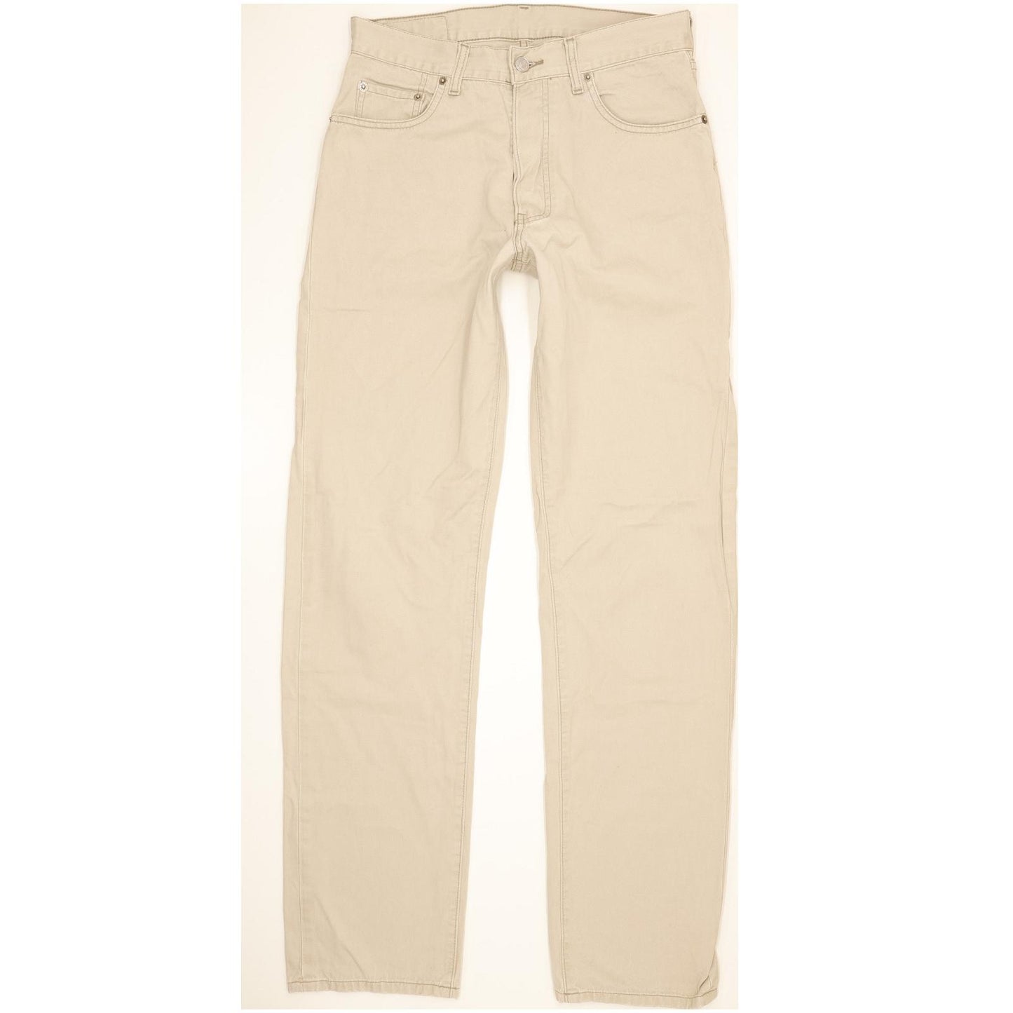 Levi's 511 Men Beige Straight Slim Jeans W31 L34