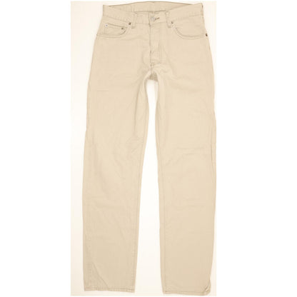 Levi's 511 Men Beige Straight Slim Jeans W31 L34