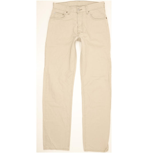 Levi's 511 Men Beige Straight Slim Jeans W31 L34