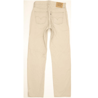 Levi's 511 Men Beige Straight Slim Jeans W31 L34