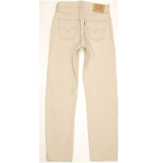 Levi's 511 Men Beige Straight Slim Jeans W31 L34