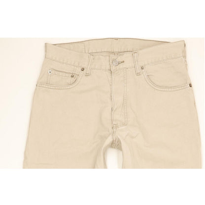 Levi's 511 Men Beige Straight Slim Jeans W31 L34