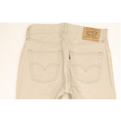 Levi's 511 Men Beige Straight Slim Jeans W31 L34