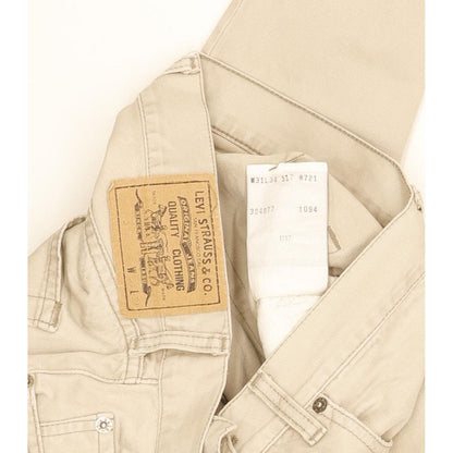 Levi's 511 Men Beige Straight Slim Jeans W31 L34