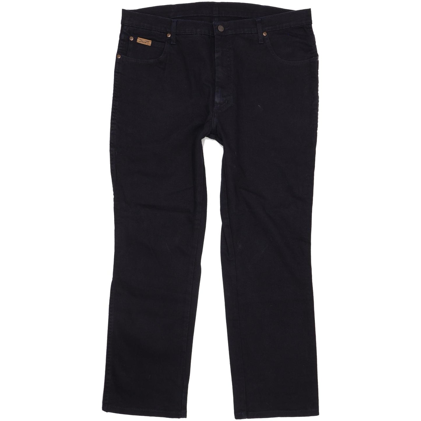 Wrangler Texas Men Navy Straight Regular Stretch Jeans W40 L30