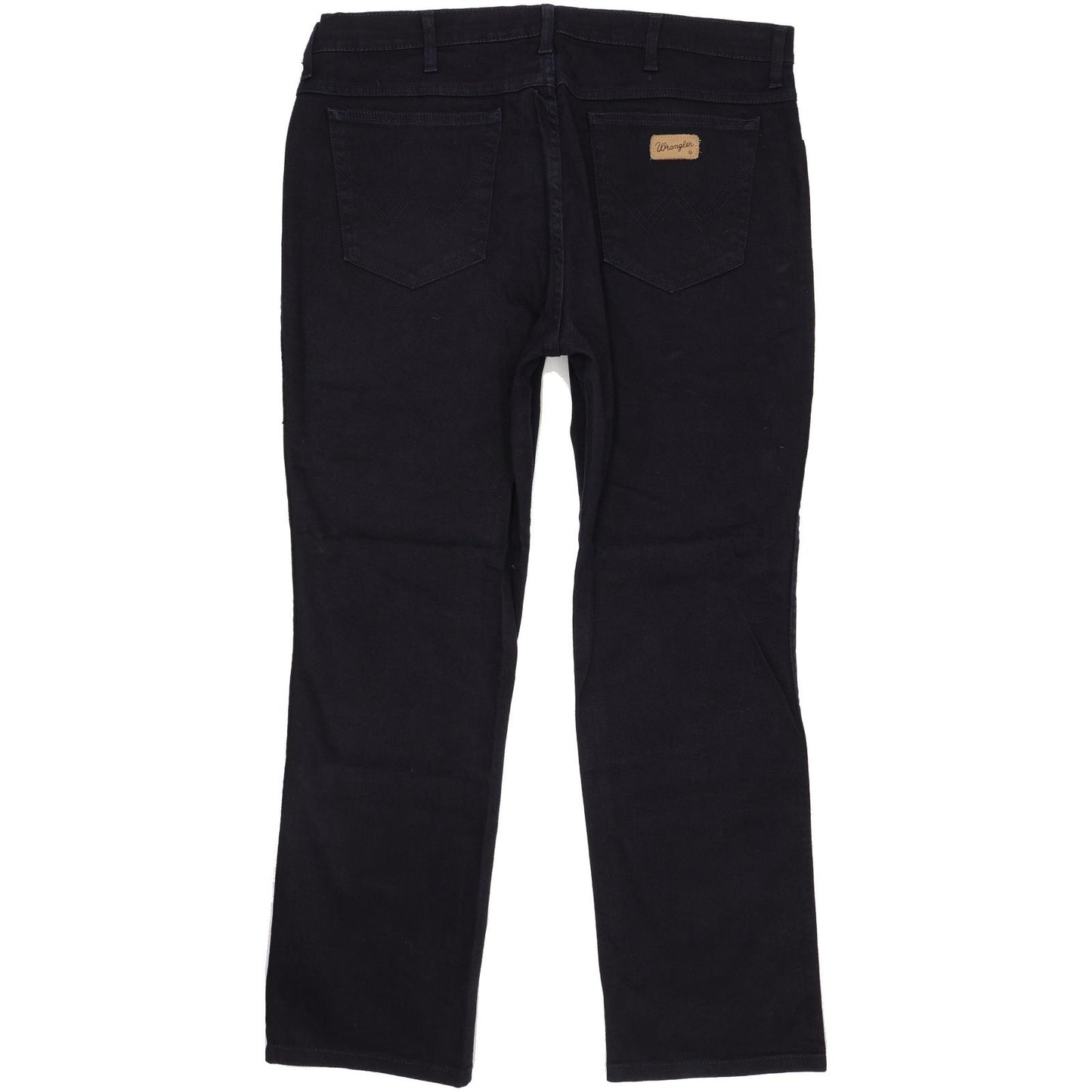 Wrangler Texas Men Navy Straight Regular Stretch Jeans W40 L30